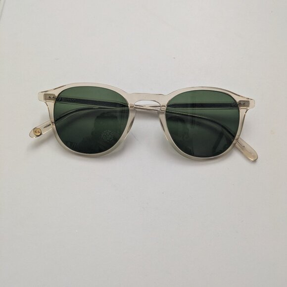 Garrett Leighton Hampton Sun Champagne Sunglasses - Picture 1 of 7
